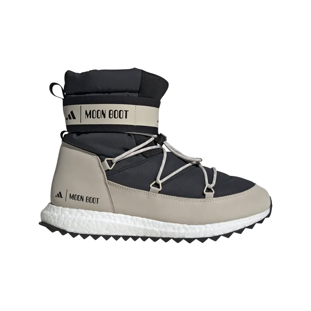 adidas Mens X Moon Moonboost High  Casual Boots Ankle - Black