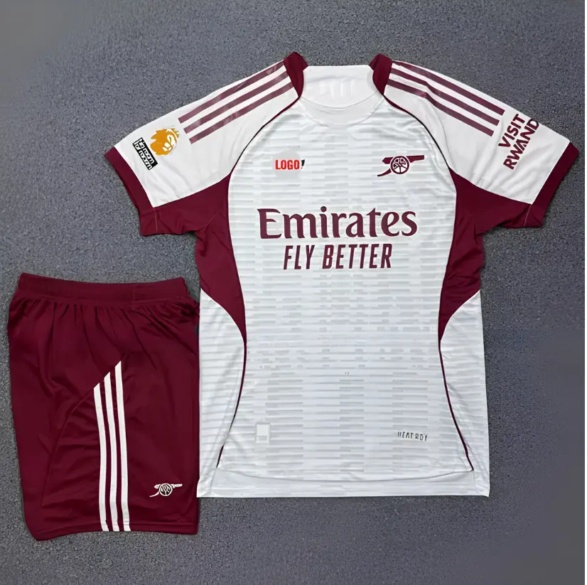 Arsenal 26/27 Soccer Home/Away Jersey Set Football Shirt & Fan Kit for Men