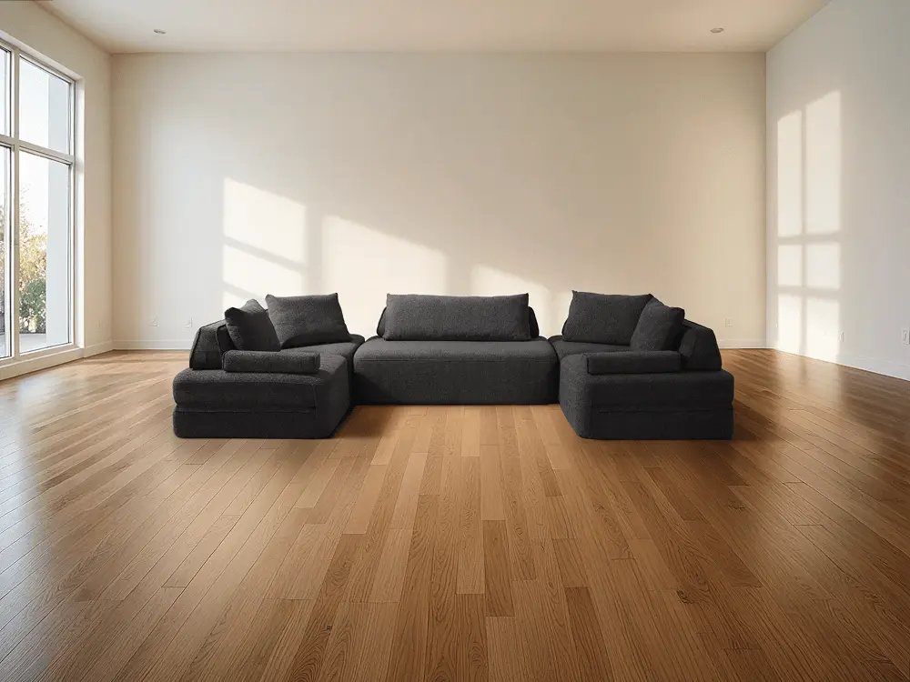 Cushie 6 Seater U-Shaped Modular Sectional Sleeper Sofa