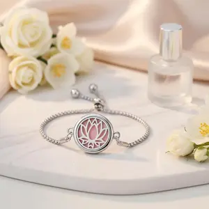 Stainless Steel Perfume Bracelet