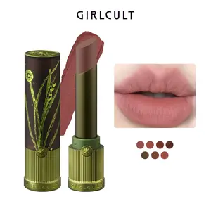 Matte Finish Smooth Moisturized Lipstick, 1 Count Moisturizing Hydrating Easy Coloring Lip Sticks, Suitable for All Occasions Lip Makeup, Girls & Women Makeup Accessories, Lipgloss, Hydrate