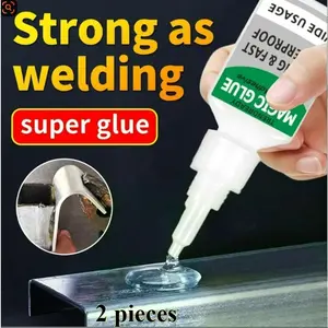 Multipurpose super glue, Strong Adhesion, 2-piece epoxy adhesive suitable for various materials such as plastic, wood, metal, etc., quick-drying and waterproof repair glue, available for immediate shipment on the TK platform