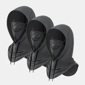 Haute Hooks 3-Pack Cooling Balaclava Face Mask with Sun UV Protection Full Head Cover for Men Women Hiking Fishing Outdoors 3 in 1 Versatile Design