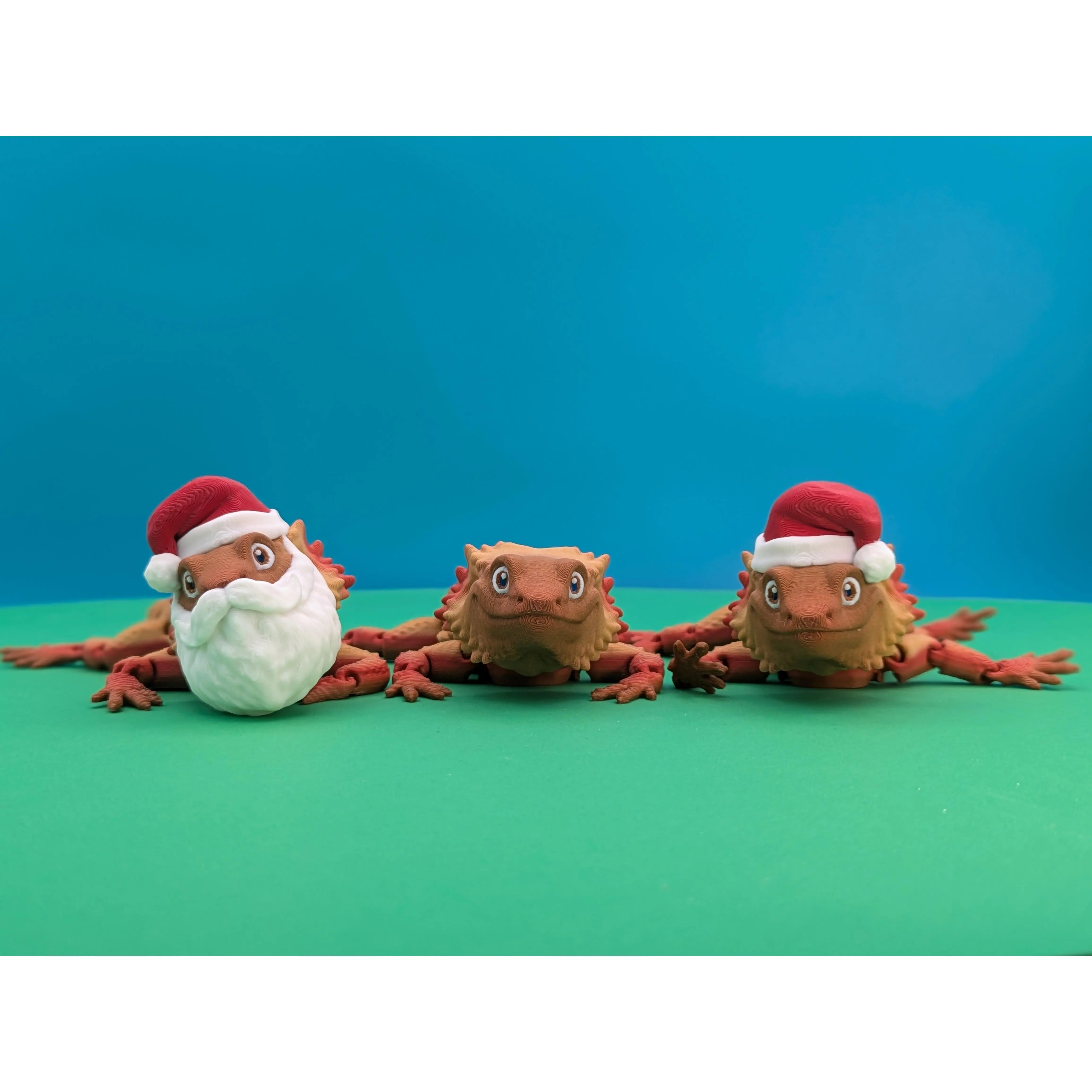 Bearded Dragon Flexible Miniature Figurine