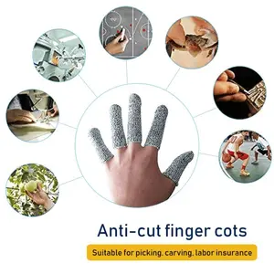 10pcs Anti-Cut Finger Guards - Keep your fingers safe while cooking!