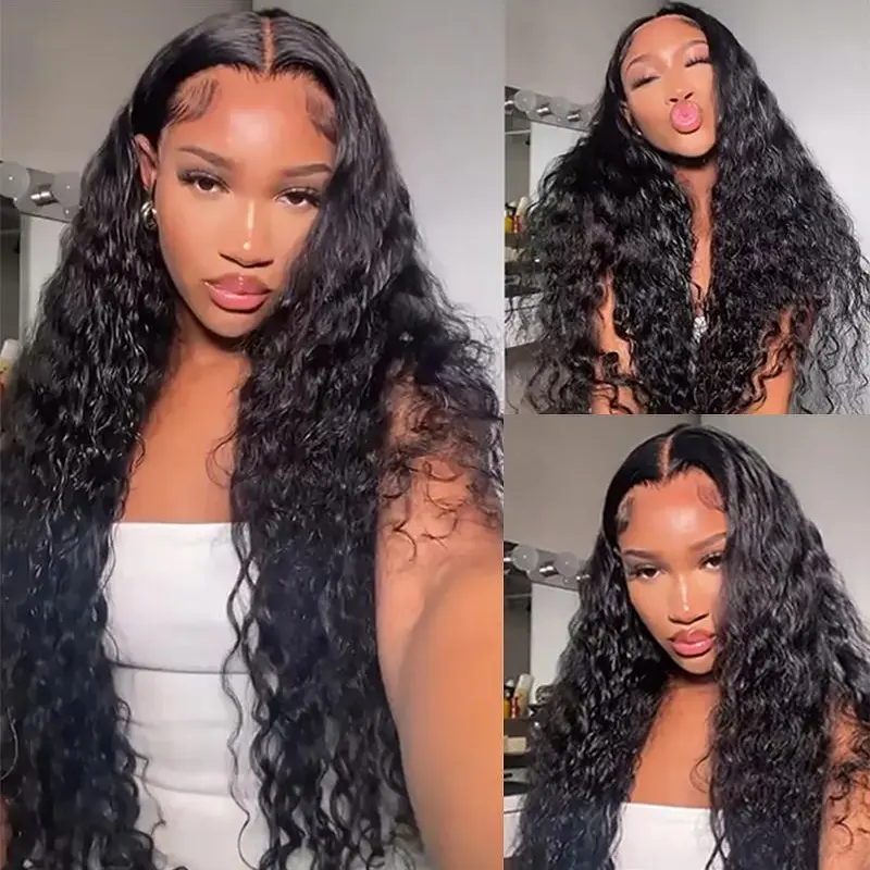 [Fall & Winter Super Deal] Wiggins Hair Glueless Loose Deep Wave Wig Side Part & Middle Part 6*8 Lace Closure Wigs Human Hair With Adjustable Drawstring Ready To Go And 7*4 Wig Pre Plucked 13x4 Lace Front Wigs #Sohochic