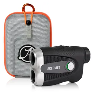 ACEGMET Magnetic Rangefinder with Slope, 6x Zoom, 0.3s Flag Lock Vibration, ±1yd Accuracy, 1000yd Range, Rechargeable Battery, Golf Cart Compatibility, Golf Accessories, Hunting Use, Gifting Option