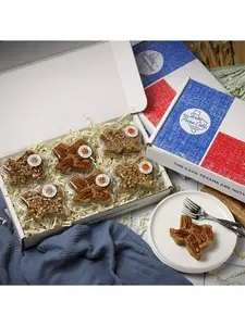 Small Texas Pecan Cakes 6-Pack — Best Value Gift Set, Ships Nationwide