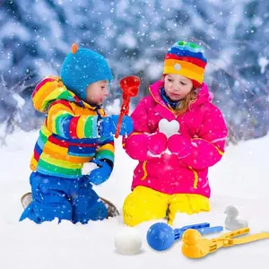 [Holiday Haul] Snowball Clip 1 Count Duck Shape Snowball Maker Clip for Kids Outdoor Play Toy Sand Mold Sandball Maker Perfect for Snowball Fight