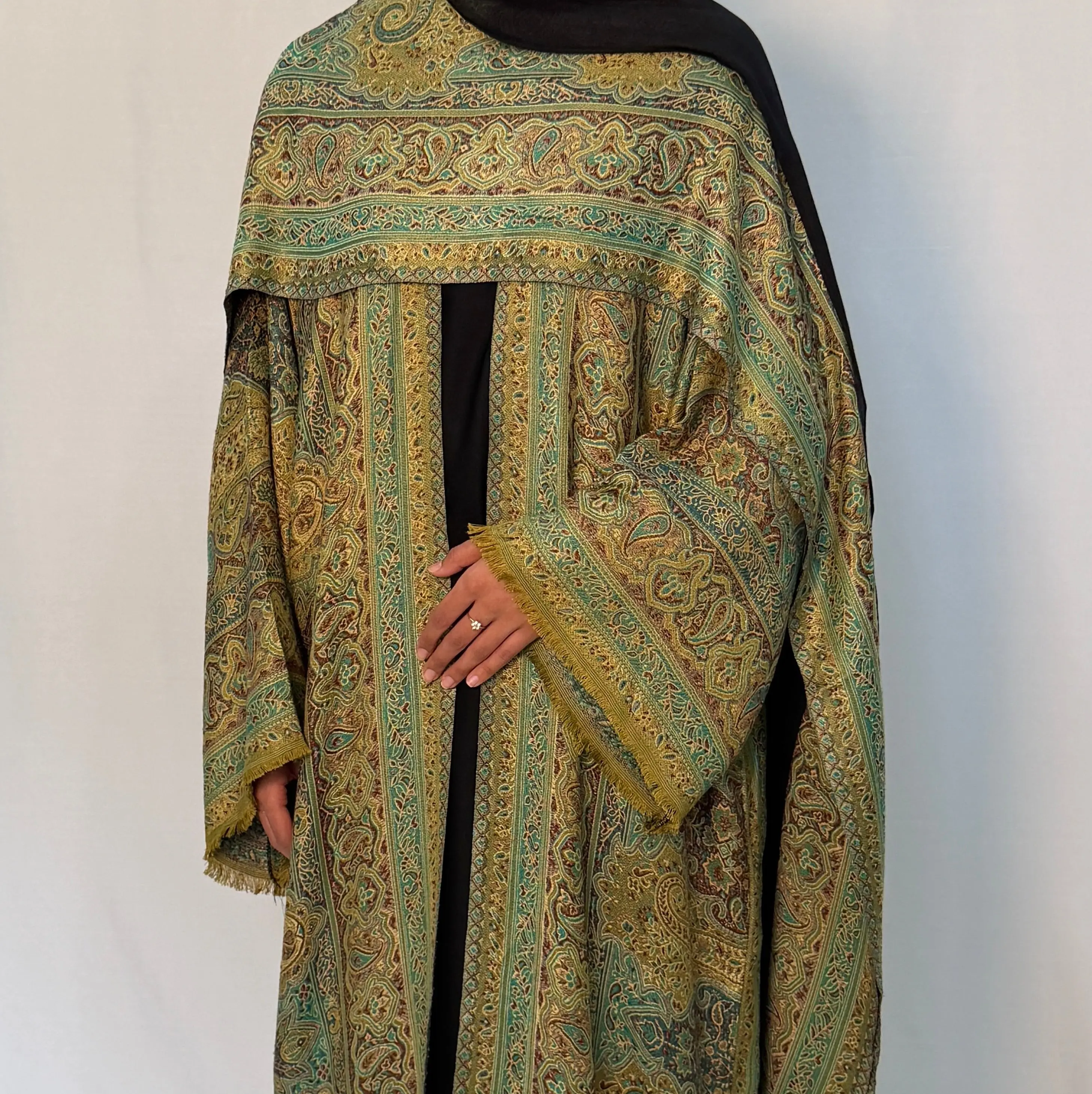 Forest Gold- Pashmina Abaya