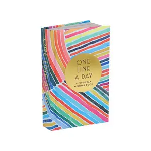 Rainbow One Line a Day: A Five-Year Memory Book -- Kindah Khalidy, Diary