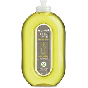 Method Products MTH00563CT Squirt & Mop Hard Floor Cleaner - Scented Lemon Ginger Household Spray, All-Surface, Freshening, Liquid, Multi-Purpose Floor Cleaner, All-Surface Floor Cleaners