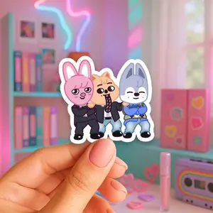 SKZooooo Abracadabra Sticker • Kpop Sticker • Water Resistant Glossy Laptop Sticker