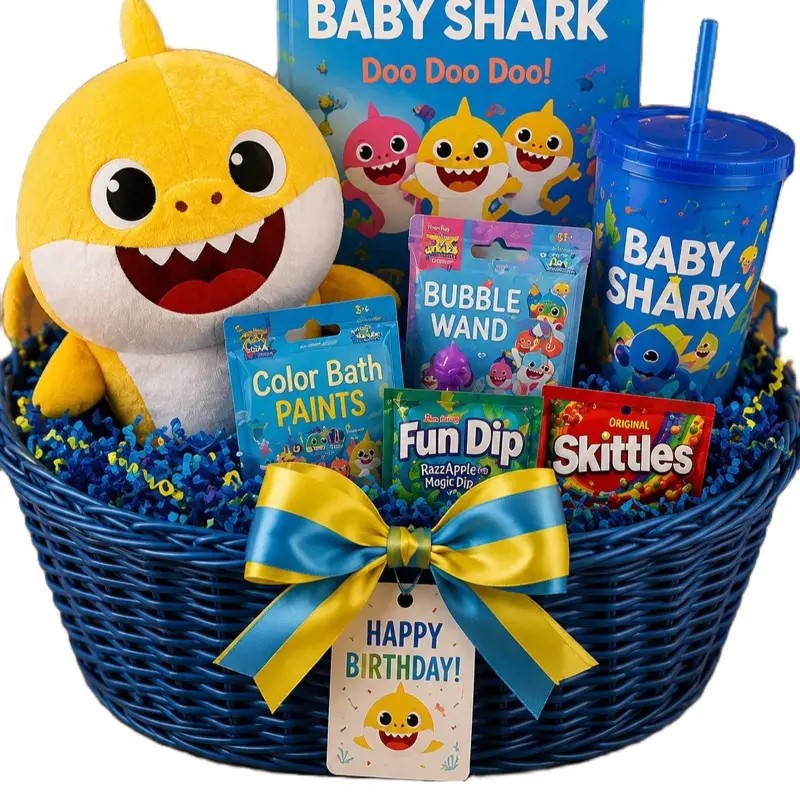 Baby Shark Birthday Fun Basket