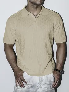 2026 #SummerVibes New Spring and Autumn Street Versatile Business Style Outdoor Party Comfortable and Fashionable Unisex Viscose Polyester Casual Pullover Short-Sleeve Knitted Sweater