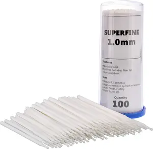 100  Touch Up Brushes, Disposable  Brush Applicators, White with Fine 1.0 mm Tips - Auto  Shop, Auto  Detailing, Hobby