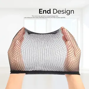6PCS  Cap, 6PCS Black Mesh  Cap Net, Closed End Hair Mesh Net, Liner Weaving Caps for Women, Men, Kids,  Caps for Halloween, Cosplay blue wig deep wave