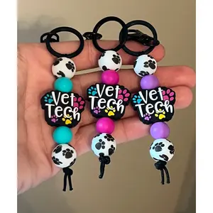 Vet Tech Keychain