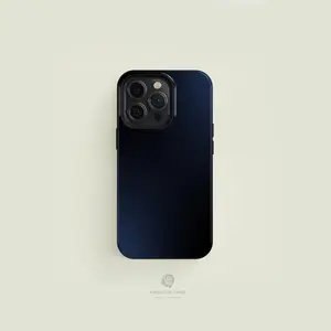 Black & Blue Gradient Tough Phone Case  iPhone 16 15 14 13 12 11 Pro Max Case, iPhone 16 15 14 Plus Case, iPhone 13 12 Mini Case