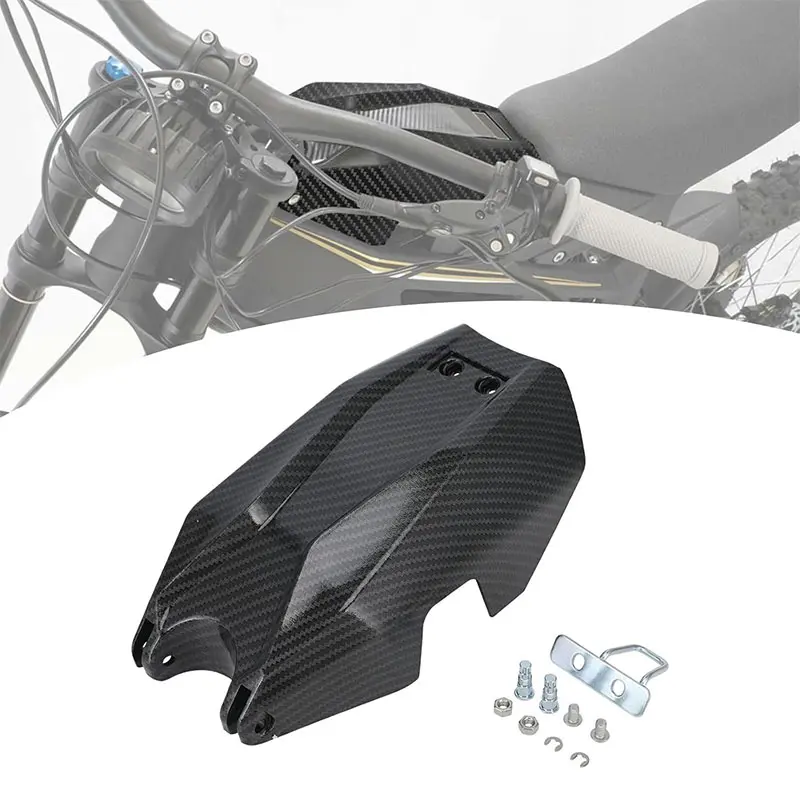 Dirt Bike Battery Cover Battery Guard Protect Carbon Fiber Pattern for Talaria Sting MX3 MX4 Electric Dirt Bike Motorcycle Motorbike Motorcycle Accessories