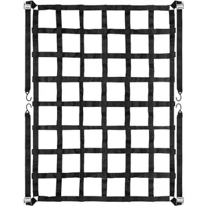 【fathersdaygift】Truck Bed Cargo Nets for Pickup Trucks with S Hooks