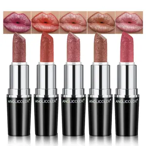 ANGLICOLOR Long-Lasting Lip Care Balm - Hyaluronic Acid, Hydrating Oil Blend, Peptide, Exfoliant Infused, Moisturizing Shine, Buildable Color, All-Day Comfort, Smooth Flawless Makeup (Lip Gloss, Lipstick Alternative)Glossy, Cosmetic, Moisture, Hydrate