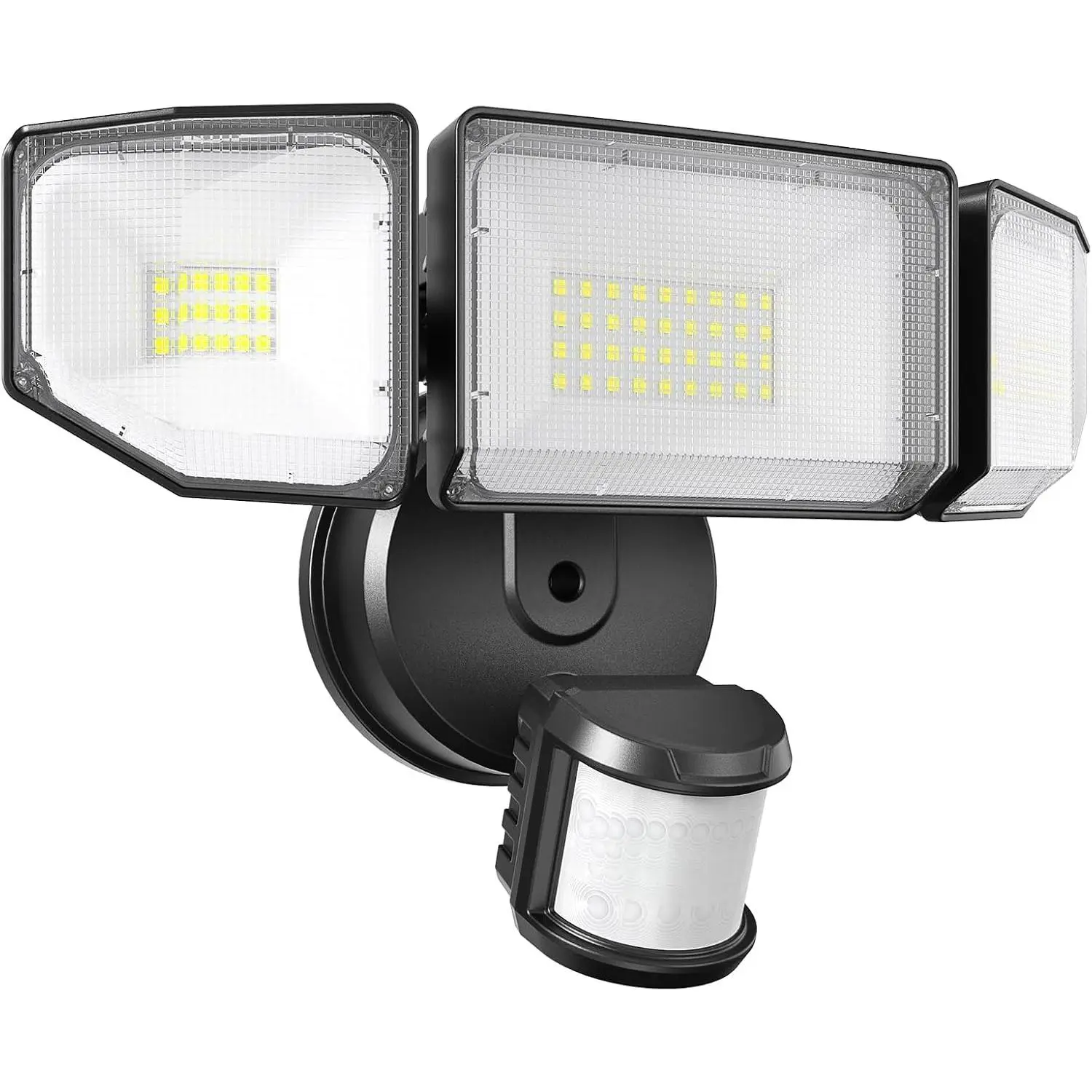 85W LED  Lights Motion Sensor Light Outdoor, 8500LM Dusk to , IP65 , 6500K, 3  Motion Detected Flood Light, Floodlight for Outside, Garage, Yard, Porch (Black)