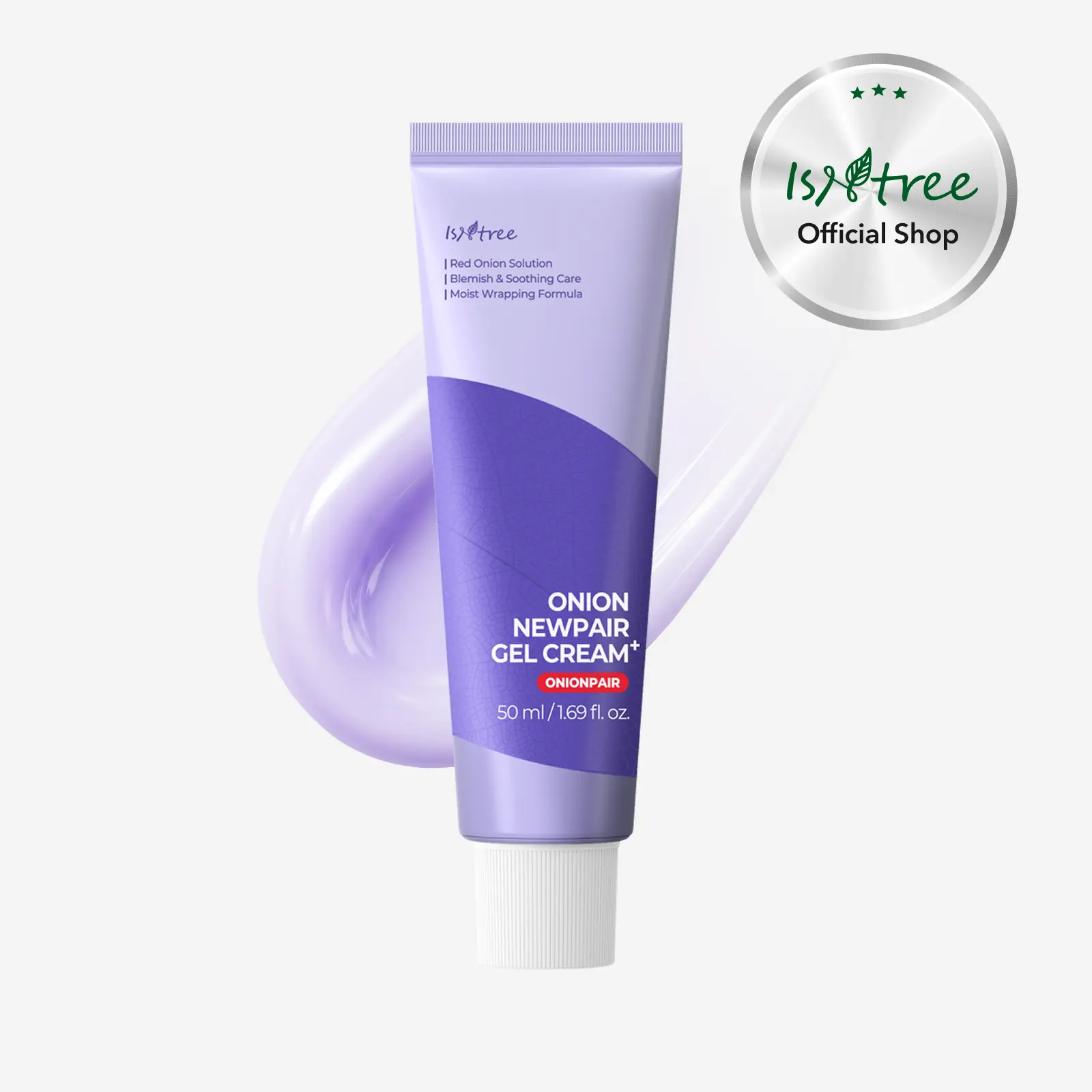 [isntree Official Shop] Onion Newpair Gel Cream Plus 1.69 fl.oz / 50ml - Lightweight hydrating gel cream for uneven skin tone, Red Onion and Niacinamide, Korean Skincare