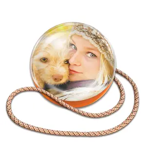 2.7" Crystal Ball Digital Photo Album  Electronic ball– DIY Video Display Sphere – Customizable Gift with Electronic Screen – Great for Couples, Pets, Memories