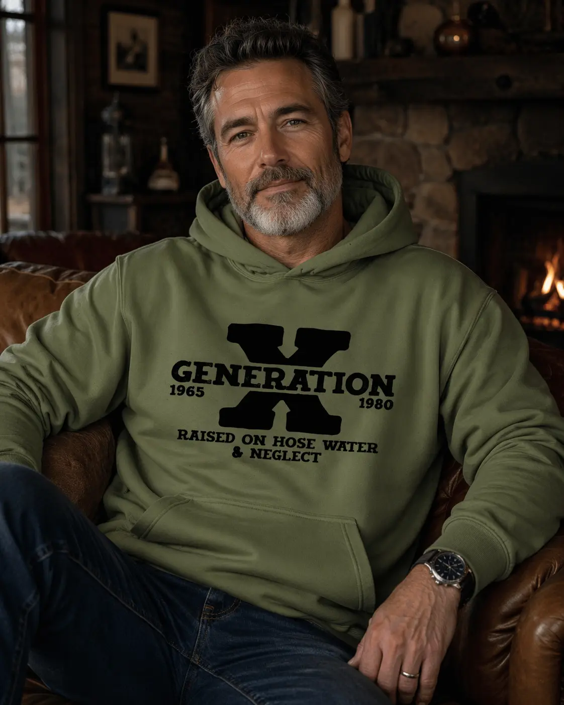 Gen X Graphic Hoodie