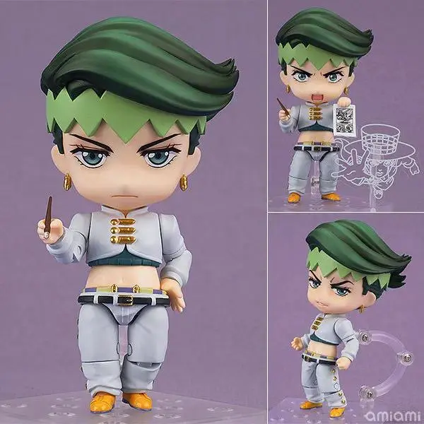 JOJO's Bizarre Adventure Anime Art Action Figure Set Pack - Kakyoin Noriaki, Higashikata Josuke, Dio Brando, Kujo Jotaro, Rohan Kishibe Characters (985, 1033, 1110, 1256 Models) for Collectors