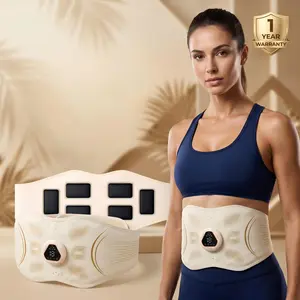 2026 new stylish and attractive Pilates/yoga sports waist belt for skin contact use; 3D wrap design supports fitness training and helps yoga relaxation; a perfect home choice; supports USB charging.