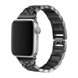 WorryFree Gadgets Apple Watch 42/44/45mm S-BlocMetal Band