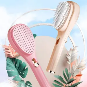 Stretchable Magic Comb, Hair Curl Scalp Massage Anti-Static Press Comb, Scalp Cleaning Design, Women Daily Home Use Massager