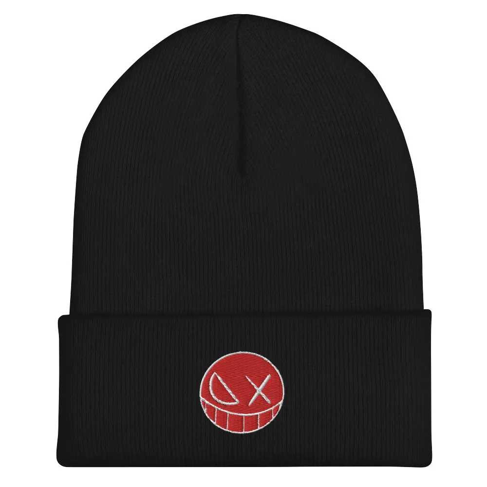 Smiling Cuffed Beanie