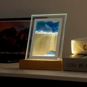 Flow Sand Dynamics Picture Frame Sandscape LED Light