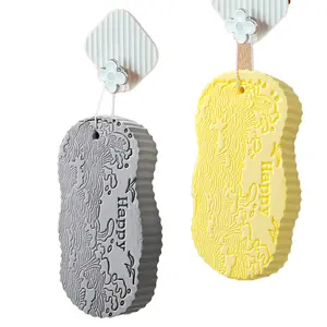Ultra-Soft 3D Bath Sponge Gently Exfoliates Skin-Friendly & Reusable