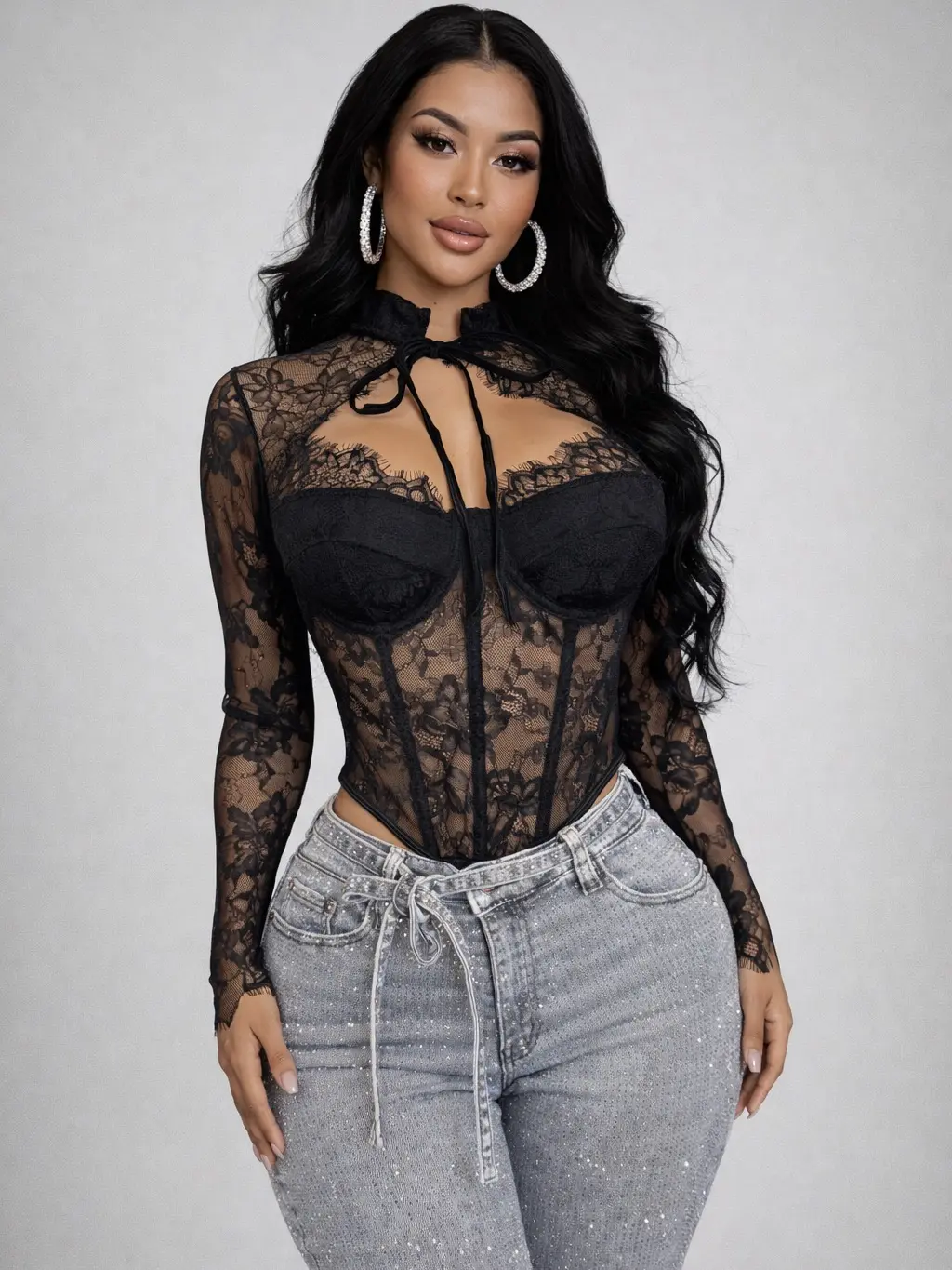 Fancy Lace Top
