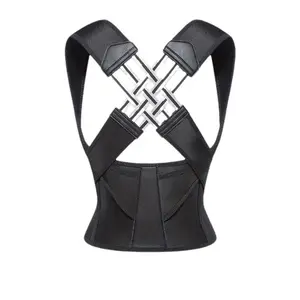 Outdoor back support posture corrector and shoulder corrector, suitable for both men and women adjustable full back support upper and lower waist belts tactical crossbody improves