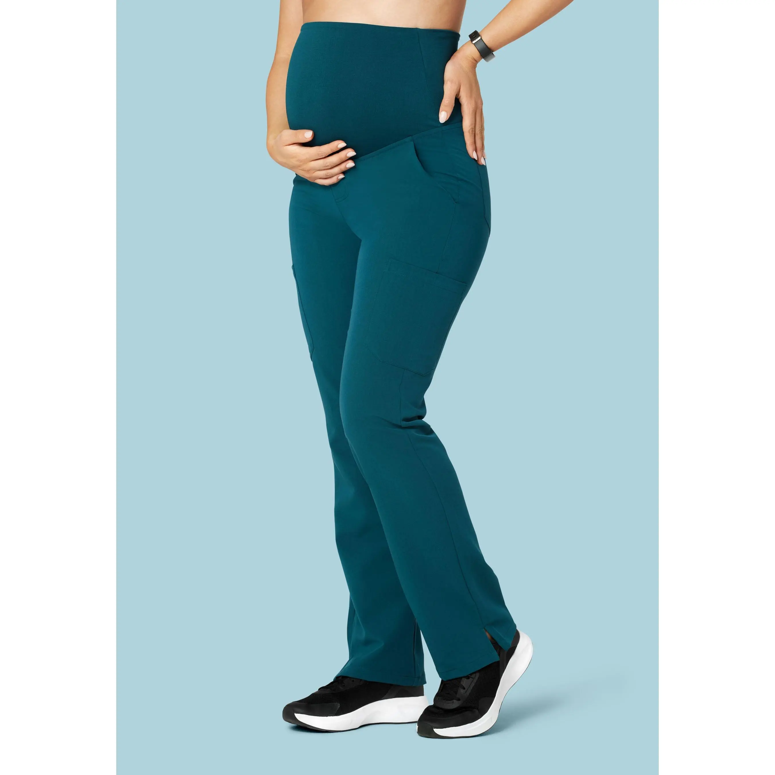 Maternity Cargos Caribbean Blue