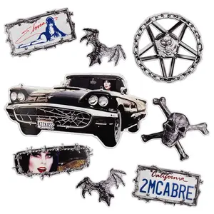 Elvira Macabre Mobile Sticker Set