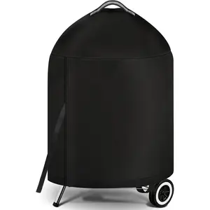 Icover Grill Cover for Weber 22 Inch Charcoal Kettle- Heavy Duty Waterproof BBQ Cover for Weber Char-Broil 22 Inch Charcoal Kettle Grills i COVER
