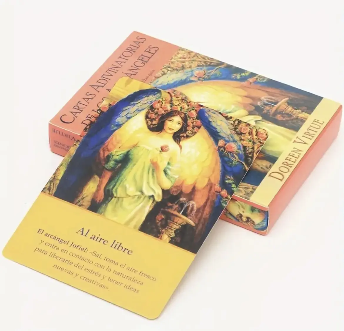 Spanish and English Archangel Oracle Cards