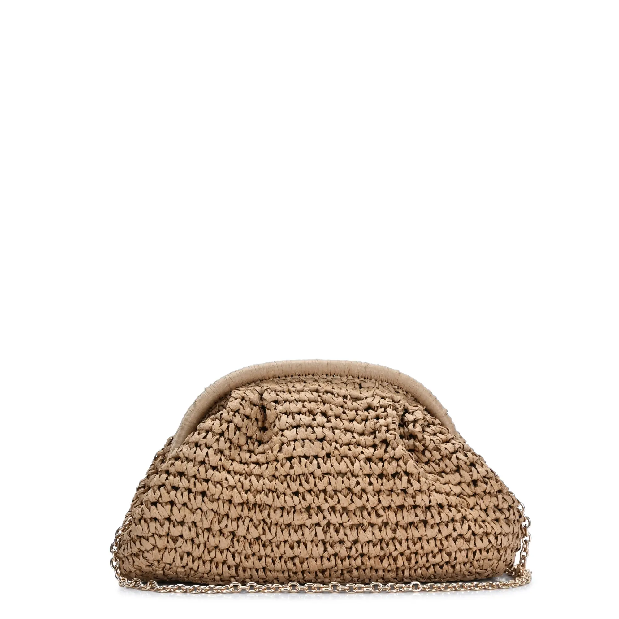 The Brynn Straw Clutch