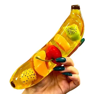 Soft Maltose Banana Squeeze Ball, Relaxing Decompression Fidget Toy