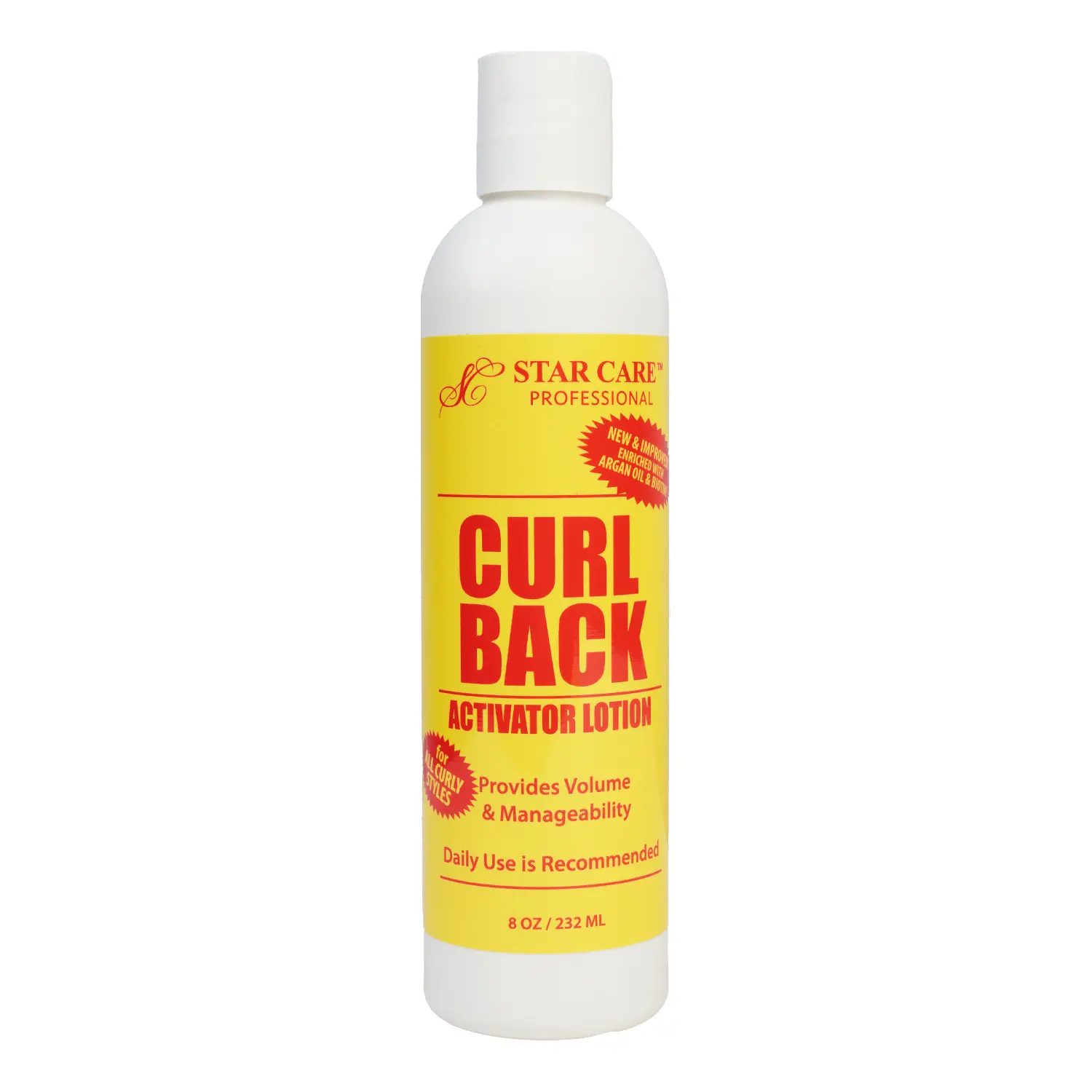 Star Care Curl Back Activator Lotion 8oz/ 232ml