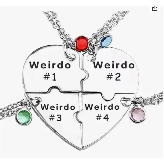 Digital Steel Four in One Necklace