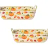 Temp-tations Set of 2 11x7 Bakers with Upswept Handles