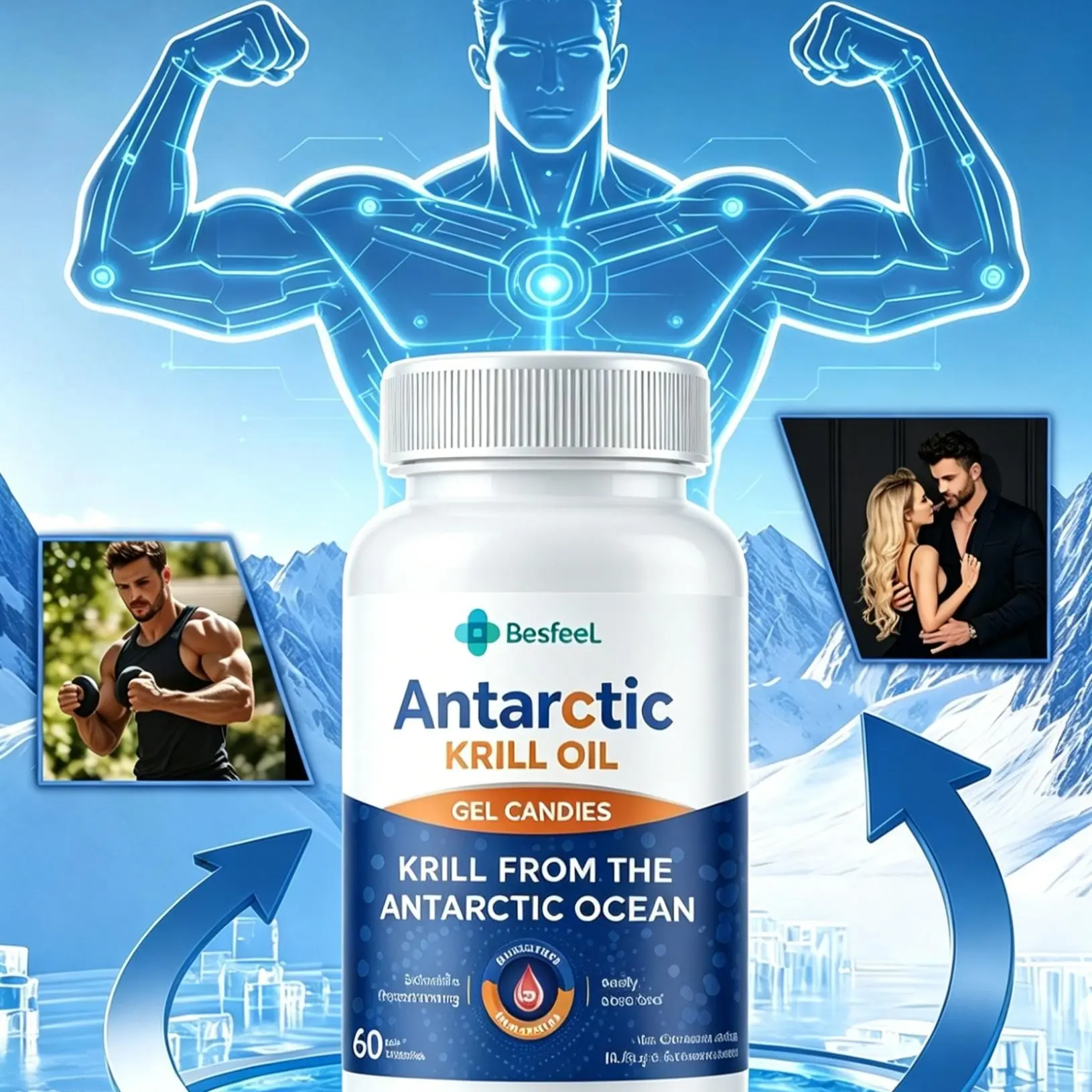 DR-Men's Multi-Functional Sports Capsules (Natural Herbal Extracts) - 60 capsules per bottle. Nutritional Supplement. Suitable for Dietary Use.