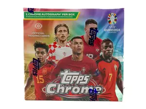 2023-24 Topps Chrome UEFA Euro Soccer Hobby Trading Cards LV